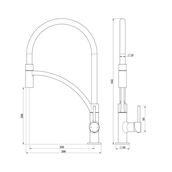 Μπαταρία νεροχύτη Grey MXCUMC273AG